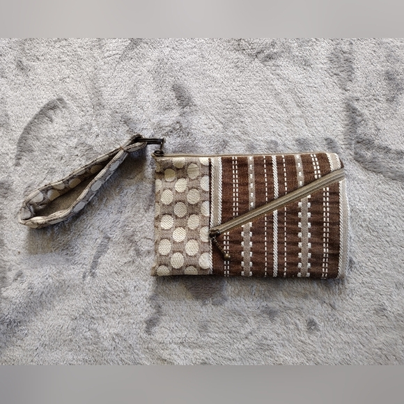 Maruca Beetle Bag Tapestry Wristlet Clutch Handmade in Boulder CO USA - Picture 1 of 5